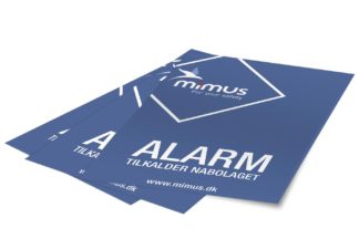 Mimus alarmmærker